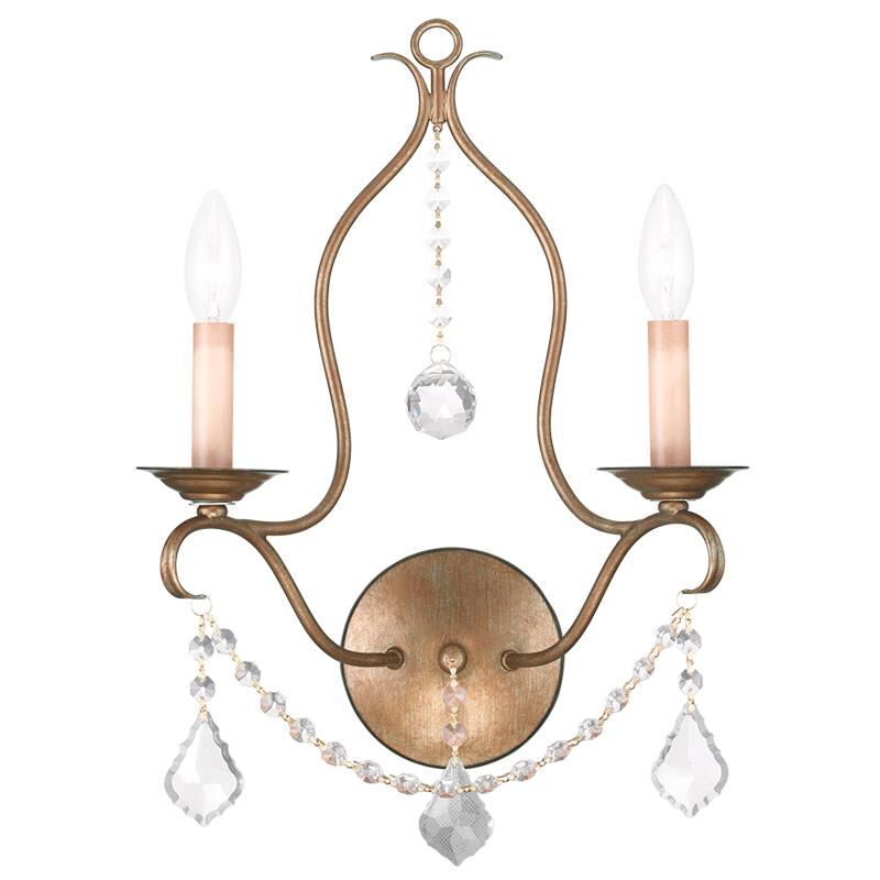 Chesterfield 19 Inch Wall Sconce by Livex Lighting
